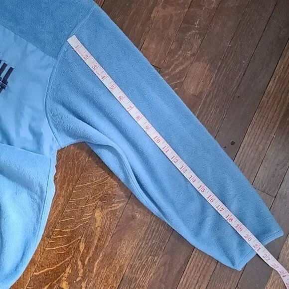 Vintage 90s Y2K Kidcore Looney Tunes Blue Tweety Bird Pullover Fleece - Picture 14 of 14